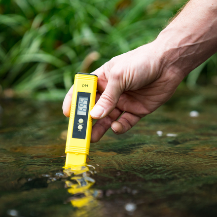 Regulating pH in an aquaponics system
