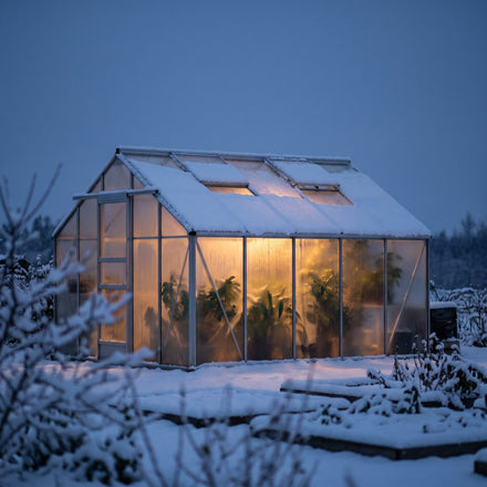 Chauffer sa serre en hiver