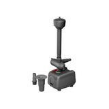 Garden pond fountain – pump with decorative water jet for outdoor pond