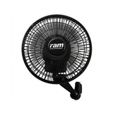Ventilateur à pince oscillant 18 cm, 2 vitesses