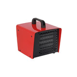 Chauffage soufflant compact Toolland de 2 000 W, grilles de protection et molettes de réglage