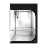 Chambre de culture Dark Room DR150 R4 de face, porte ouverte sur l'intérieur réfléchissant