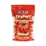 Sachet de 1 kg de DryPart Bloom, engrais minéral de floraison en poudre NPK 6-17-15, vu de face