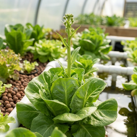 Montée en graine des salades