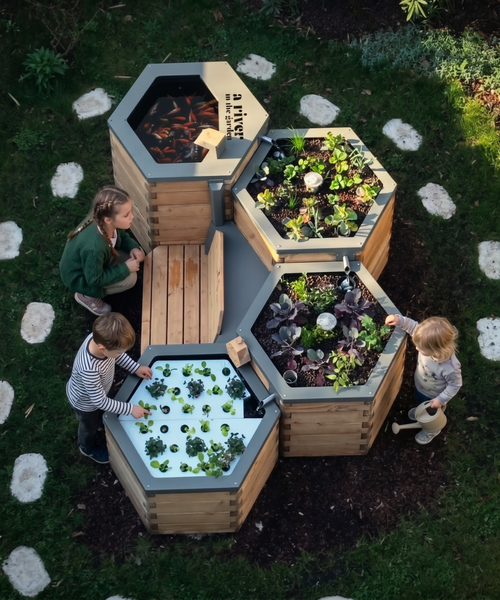 Installation aquaponique pédagogique en établissement