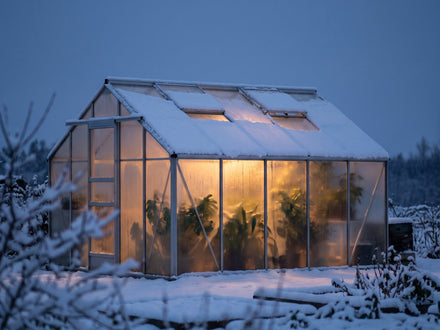 Chauffer sa serre en hiver
