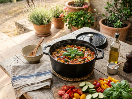 Summer recipes from the kitchen garden