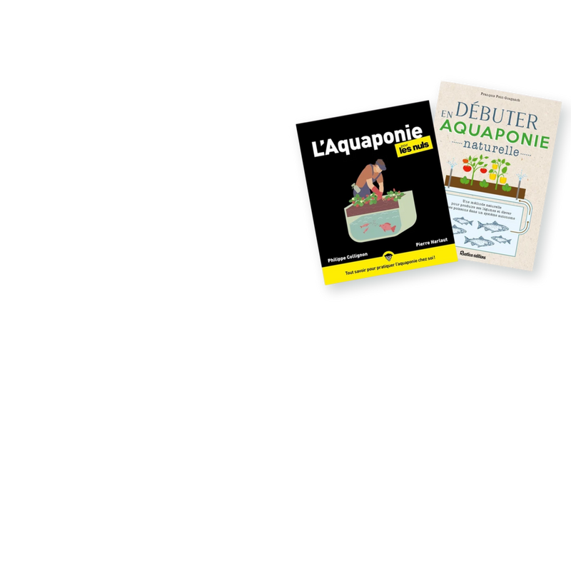 Produits du rayon Livres sur l'aquaponie chez Univers Aquaponie