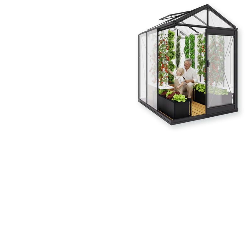Produits du rayon Serres & kits d'aquaponie chez Univers Aquaponie