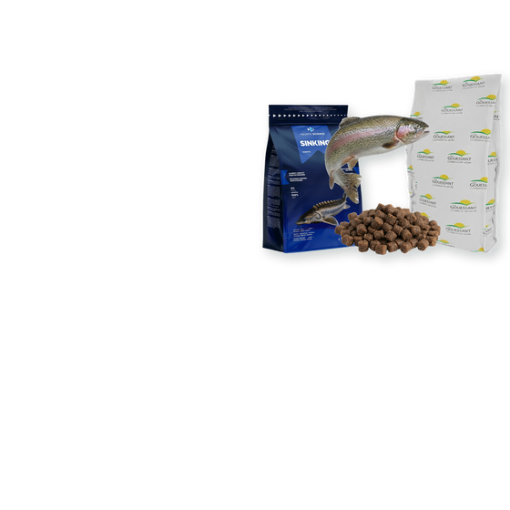 Produits du rayon Aliments de pisciculture chez Univers Aquaponie