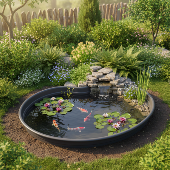 Preformed Lake 800L Pond