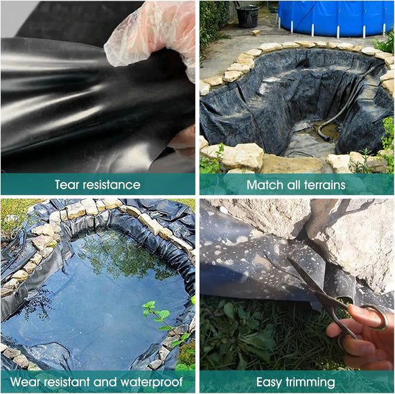 Bâche EPDM pour bassin : 3 X 2M 