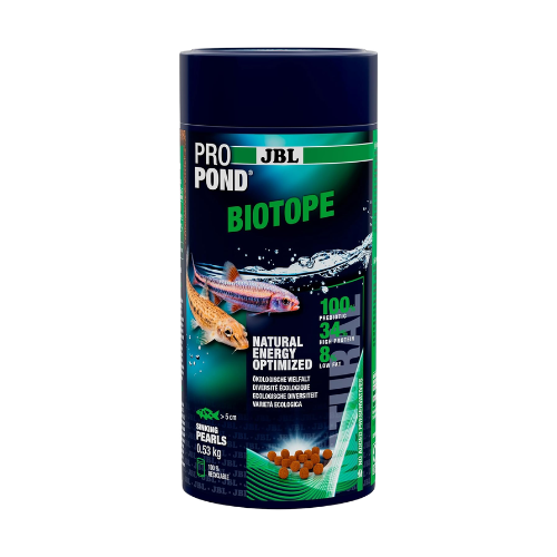 JBL PROPOND Biotope formats – nourriture pour poissons d'étang et écosystème naturel