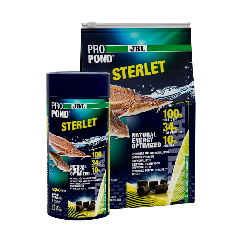 JBL PROPOND Sterlet granulés coulants – aliment riche en protéines pour esturgeons de bassin
