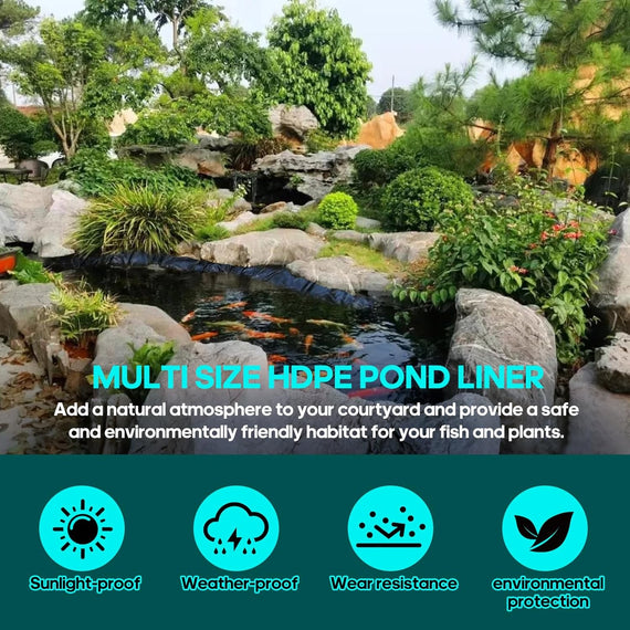 Bâche EPDM pour bassin : 3 X 2M 