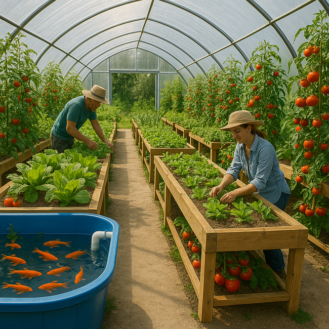 Choosing your type of aquaponic system