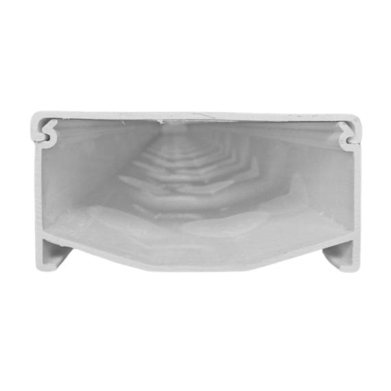 Gouttière NFT 100 × 50 mm, détail du profilé