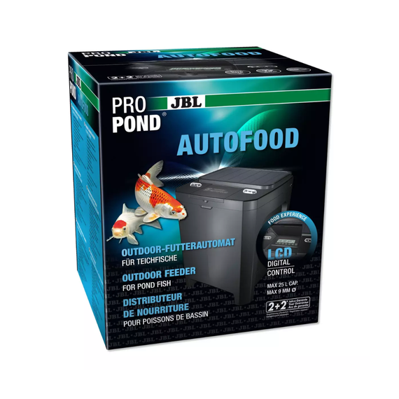 Distributeur automatique de nourriture pour bassin JBL ProPond AutoFood, solaire