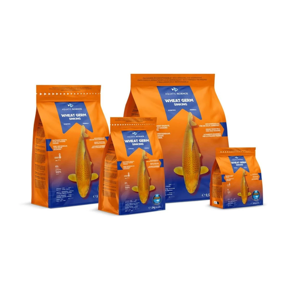 Wheat Germ Sinking Aquatic Science, les sacs de 0,5 à 5 kg