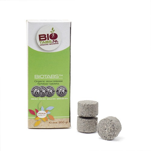 Pastilles d'engrais GrowTabs Biotabs, conditionnement de 200 g