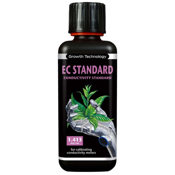 Flacon de 300 ml d'étalon de conductivité à 1,413 mS/cm pour conductimètre