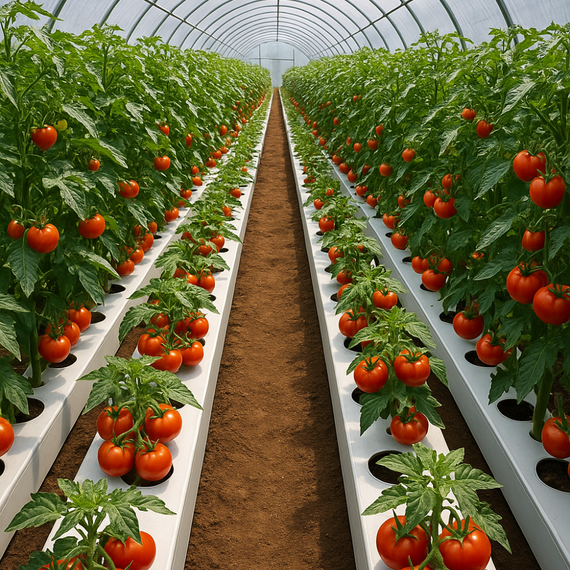 Gouttières à tomates 