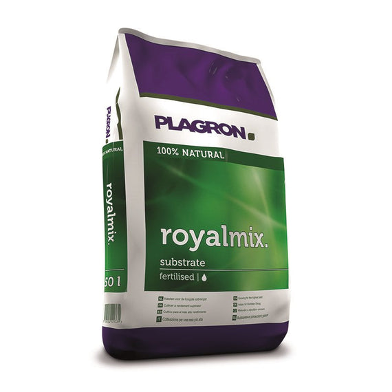 Terreau Royalmix de Plagron, sac vu de face