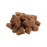 Bouchons fendus en fibre de coco en vrac, avec la fente visible sur le dessus et sur le côté