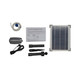 Pompe à air solaire pour bassin, 120 L/h, panneau 5 W