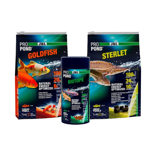 JBL PROPOND Goldfish, Sterlet & Biotope – aliment pour poissons rouges, esturgeons et biotope
