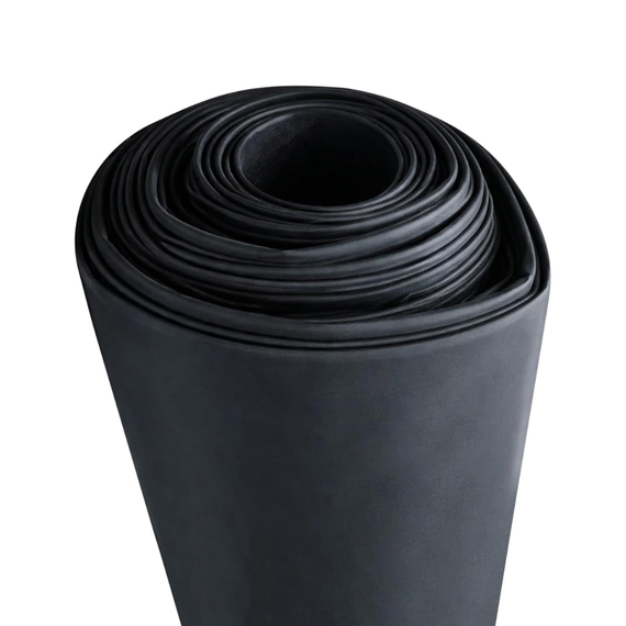 Bâche EPDM vue trois-quarts – membrane caoutchouc souple pour bassin de grande dimension