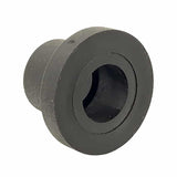 Joint passe-paroi AutoPot de 9 mm en caoutchouc noir, collerette visible, pour sortie de réservoir