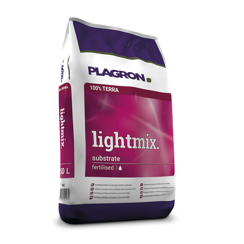 Sac de 50 litres de terreau Lightmix Plagron