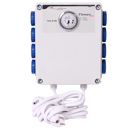 Boîtier GSE Timer Box à huit prises de 600 W