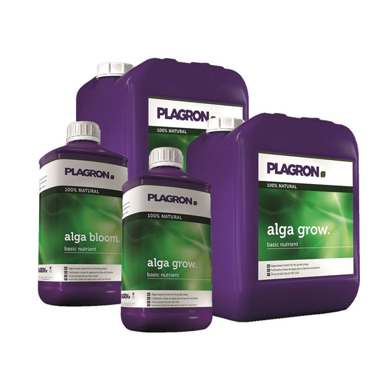Alga Bloom et Alga Grow, les deux engrais organiques aux algues de Plagron