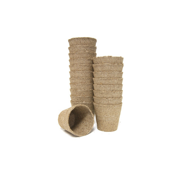 Pots ronds en tourbe