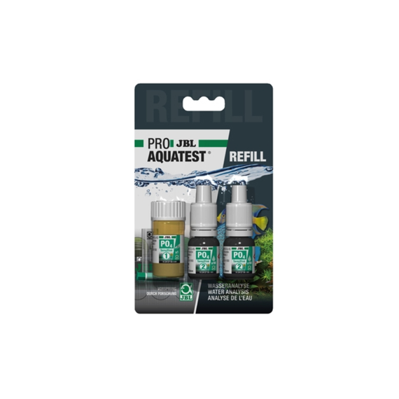 Recharge test eau phosphates PO4