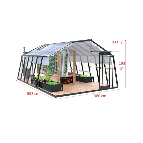 Serre aquaponie dimensions