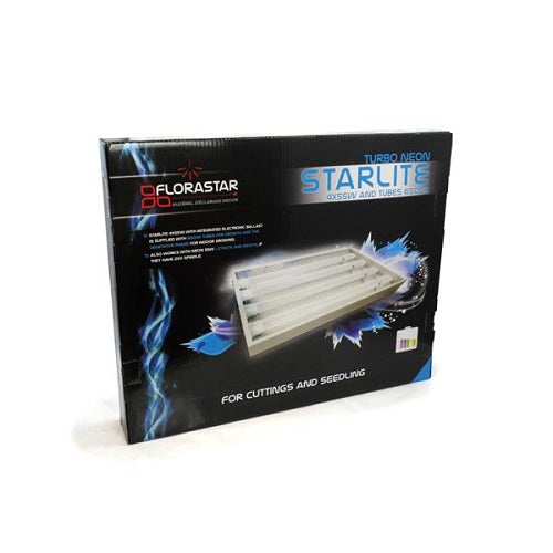 Emballage du kit Starlite Florastar à 4 turbo néons 6500 K