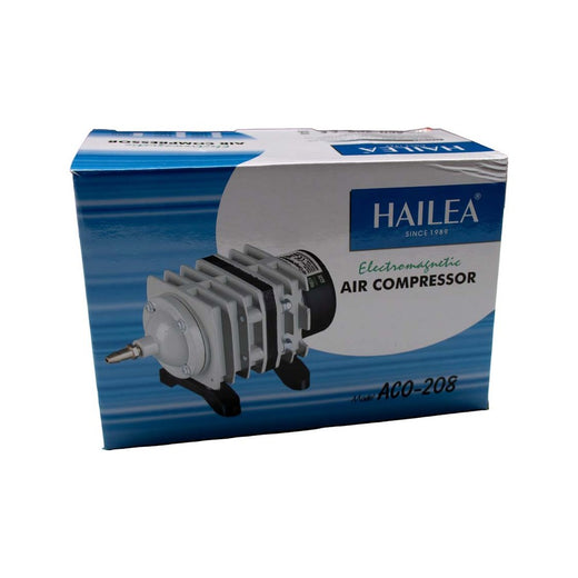 Box of the ACO-208 electromagnetic air compressor