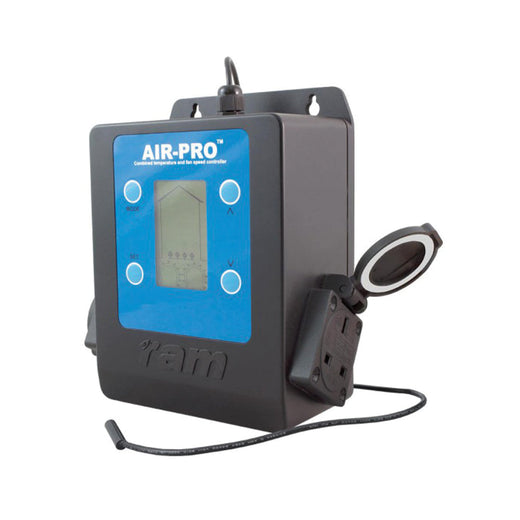 Contrôleur de vitesse RAM Air-Pro II pour deux ventilateurs, vu de face