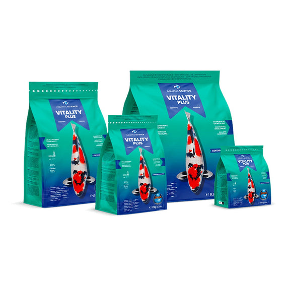 Vitality Plus Aquatic Science, les sacs de 0,5 kg à 9,5 kg