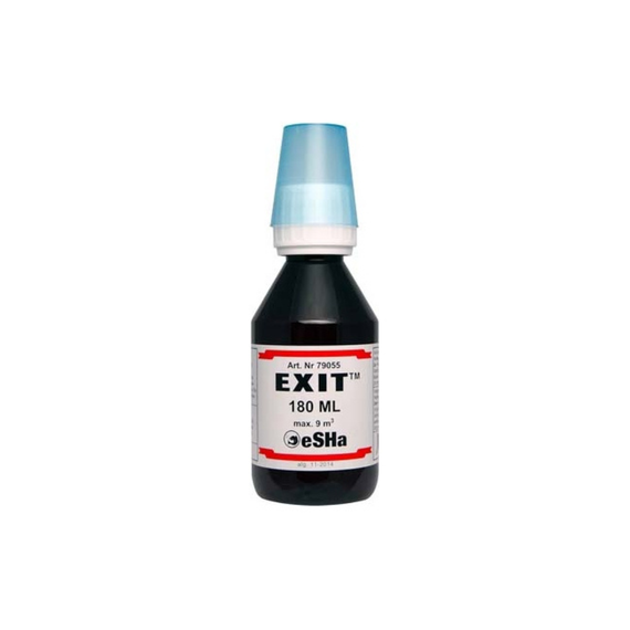 Flacon eSHa EXIT 180 ml grand format — traitement anti-points blancs pour aquarium d'eau douce