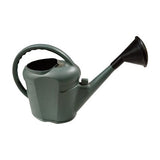Arrosoir ovale Belli de 11 L gris-vert, pomme montée au bout du bec
