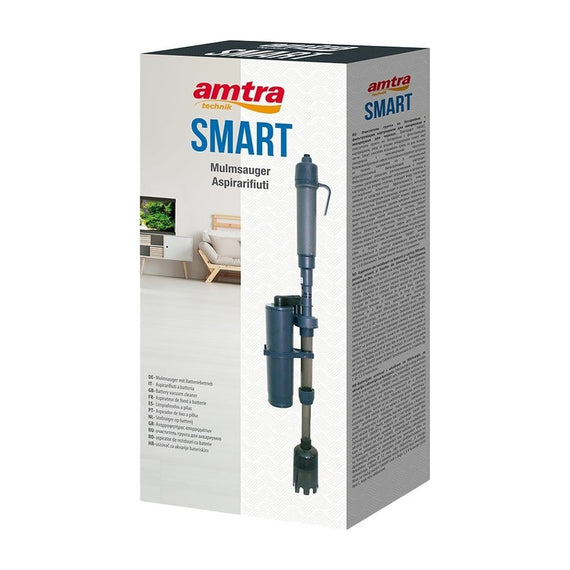 Box of the Amtra Smart battery-powered aquarium vacuum