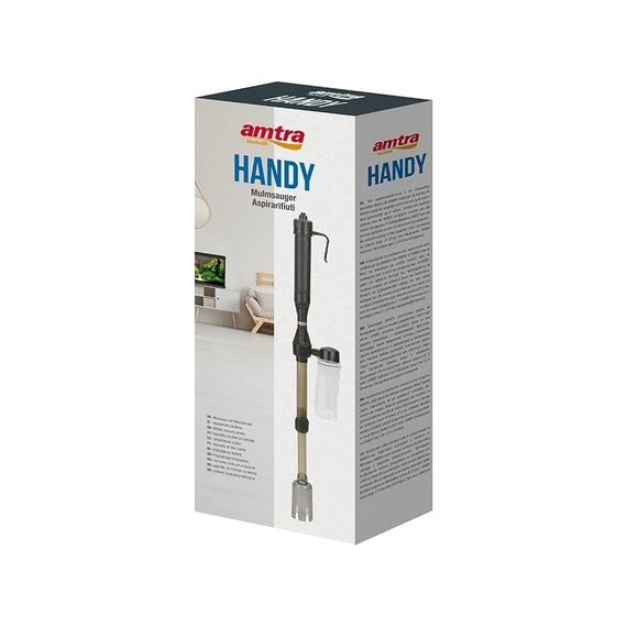 Box for the Amtra Handy battery-powered vacuum