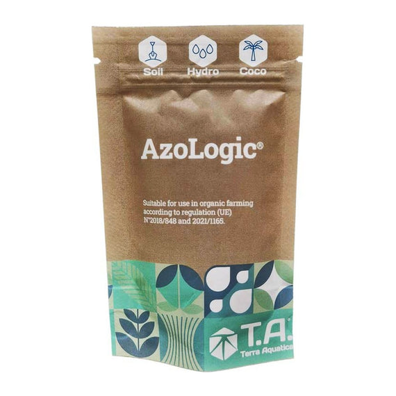 Face du sachet de biostimulant microbien, commune aux formats 10 g et 50 g
