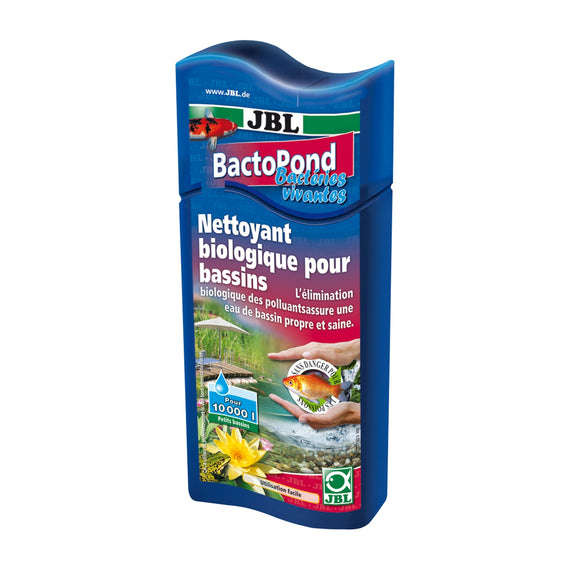 Flacon JBL BactoPond 500 ml, bactéries vivantes contre la vase de bassin