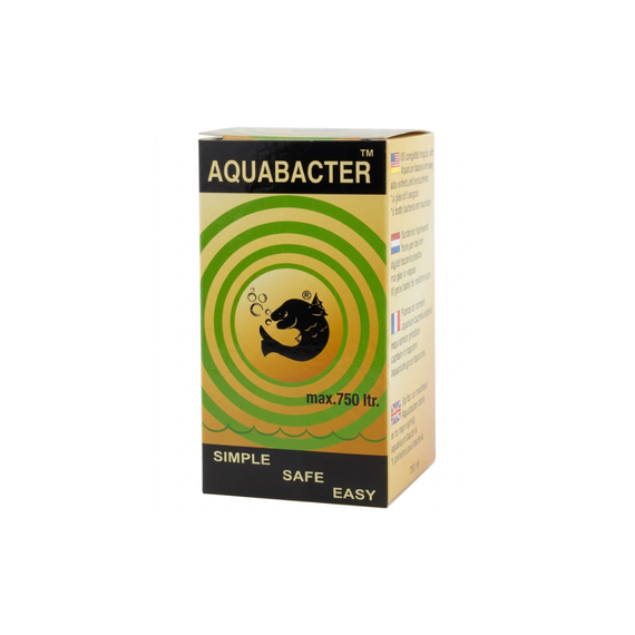 Boîte eSHa AQUABACTER — bactéries biologiques pour démarrage et entretien d'aquarium d'eau douce jusqu'à 750 L