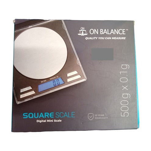 Boîte carrée de la balance On Balance Square Scale CD